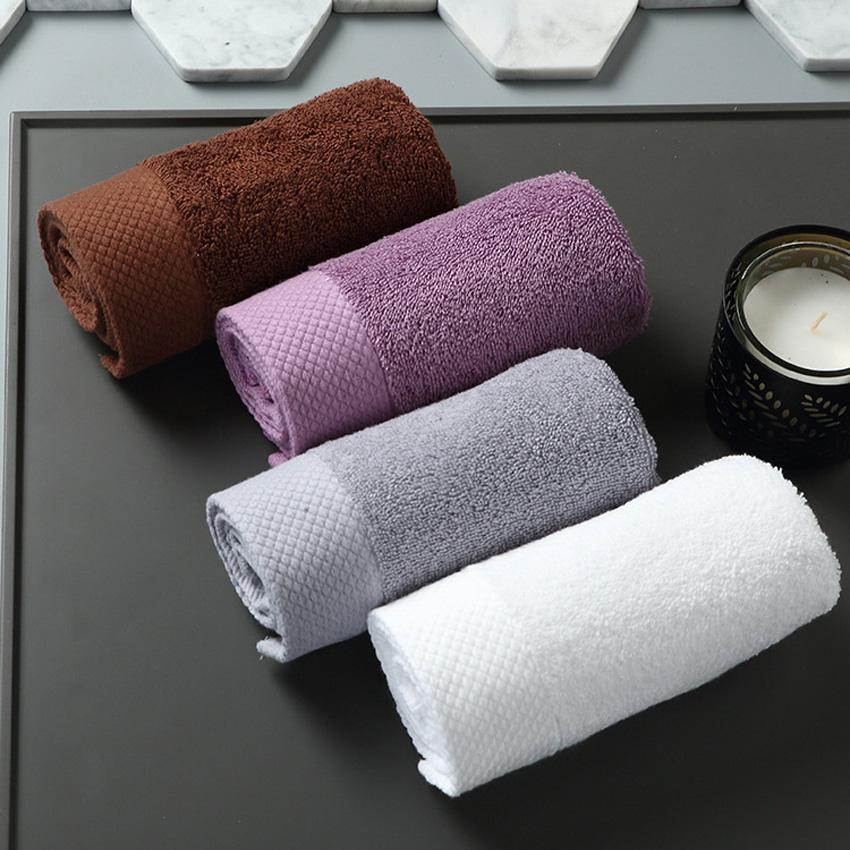40 serviette épaisse ensemble moderne couleur unie coton serviette de bain salle de bain main visage douche serviettes pour adultes enfants maison toalla de ducha
