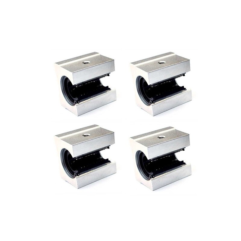 1Pcs/4Pcs SBR20UU SBR20 Linear Bearing 20Mm Open Linear Bearing Slide Blok Onderdelen Lineaire Glijbaan Voor 20Mm Lineaire Gids SBR20