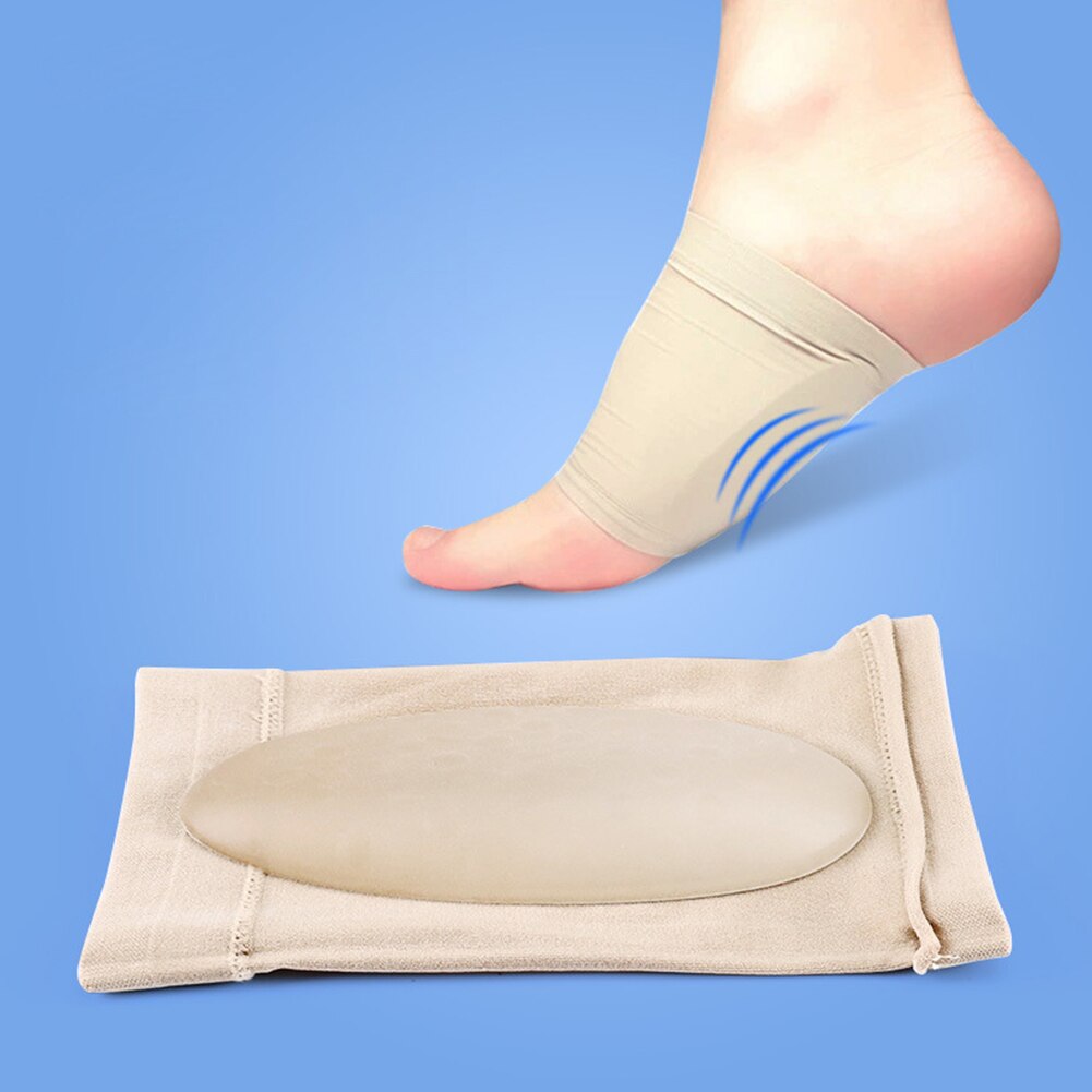 Soft Silicone Flat Feet Orthotic Plantar Fasciitis Arch Support Sleeve