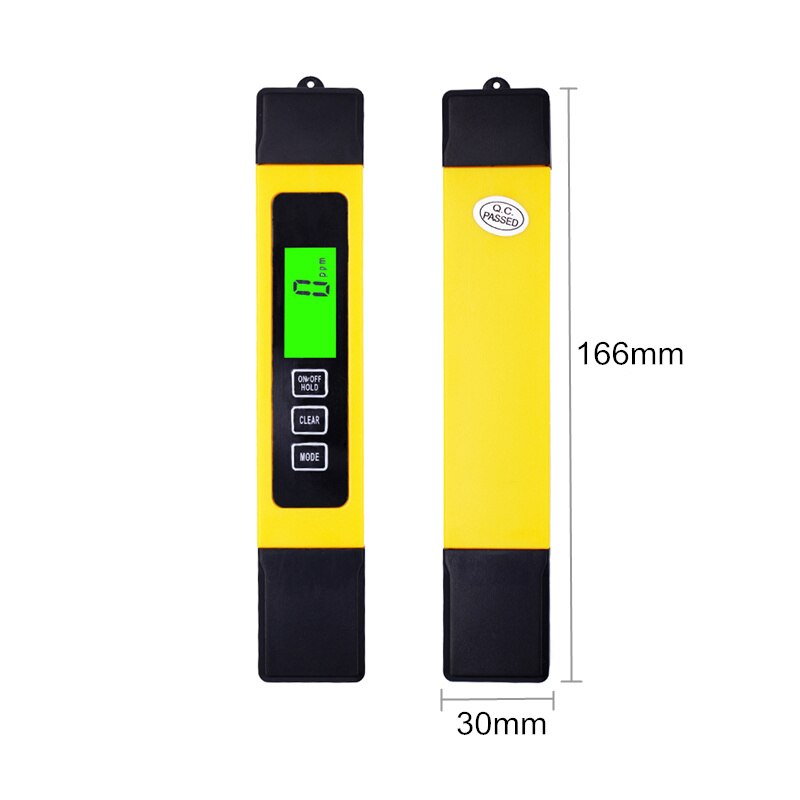3 In 1 Digital TDS EC Meter Tester LCD Display Water Filter Measuring TDS Meter Measurement tool Function Tester 20%off