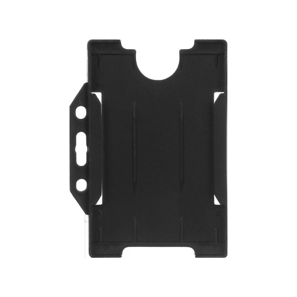 1/3pcs Single Sided Card Holders Portable Multi-use Hard Plastic Badge Work ID Card Holder Protector Cover Case ID Card Holder
