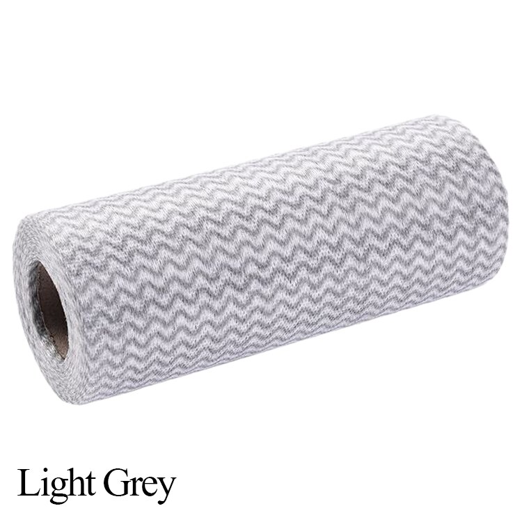 Paño de limpieza de cocina no tejido, trapos desechables, almohadilla de fregado, paño de baño, paño de lavado, paño de limpieza, trapo desechable: Gris claro