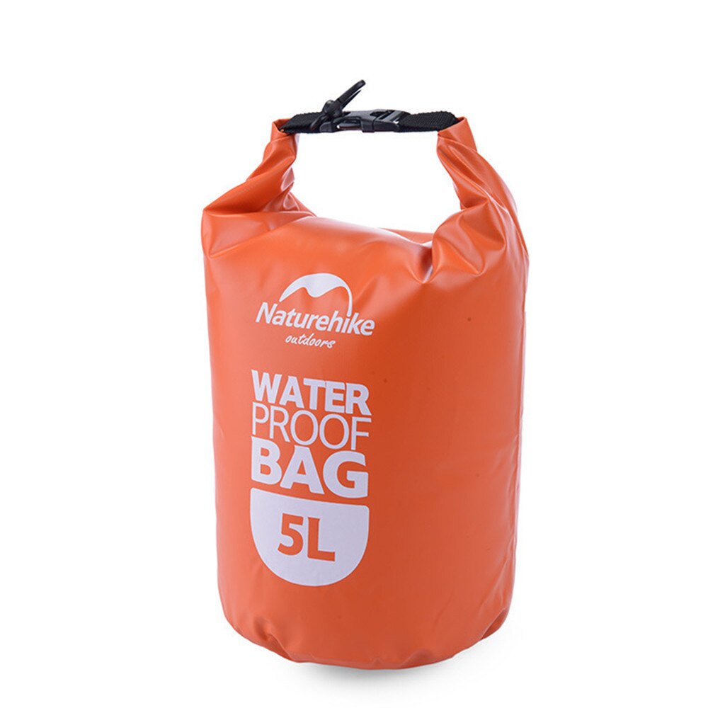 2l 5l reisesurfingvesker mobiltelefon vanntett veske utendørs bading elverafting bag strand vannforseglet veske veske deksel: Oransje 5l