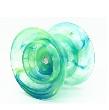 YYF flight YOYO 4A Yo-Yo Strong stability 4A yoyo for yoyo player: green blue colorful