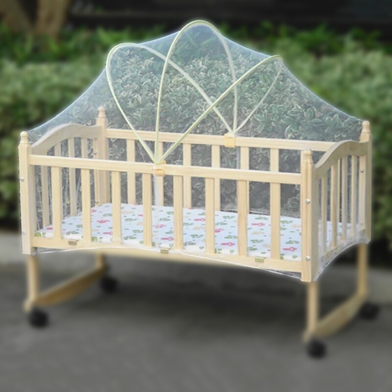 Mosquitera para cuna de bebé, malla para cama de niños, mosquiteras para exterior, Control de insectos, cuna plegable, cubierta portátil para cuna de bebé