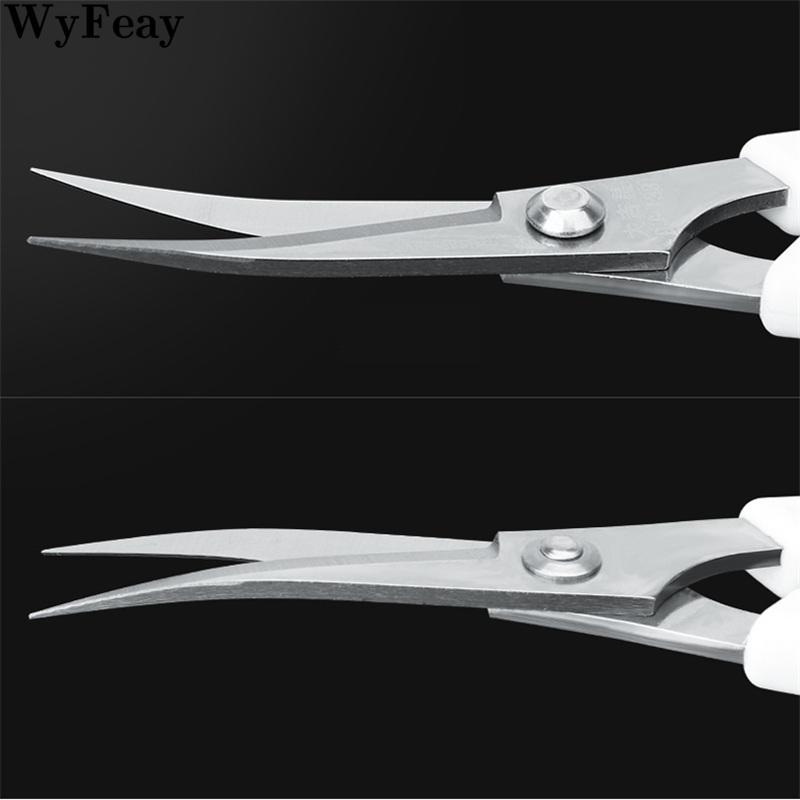 Curved Scissors Embroidery Cutting Head Up Scissor Angled Fabric Cross Stitch Tailor Scissor Tools Sewing Handicraft Accessories