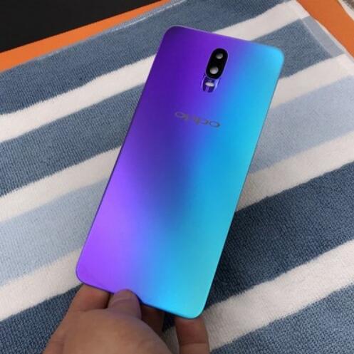 Phone Back Cover for Oppo R17 - Replacement Battery Housing with Camera Glass
