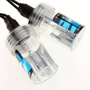 2x bil  h7 55w skjult xenon frontlys lyspære erstatning
