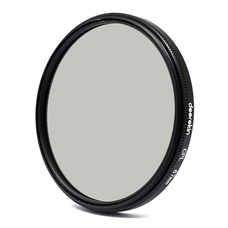 Deerekin 55mm Circular Polarizer Polarizing CPL Filter for Nikon D3500 D3400 AF-P 18-55mm Sony 16-70/F4 SLR Camera Lenses