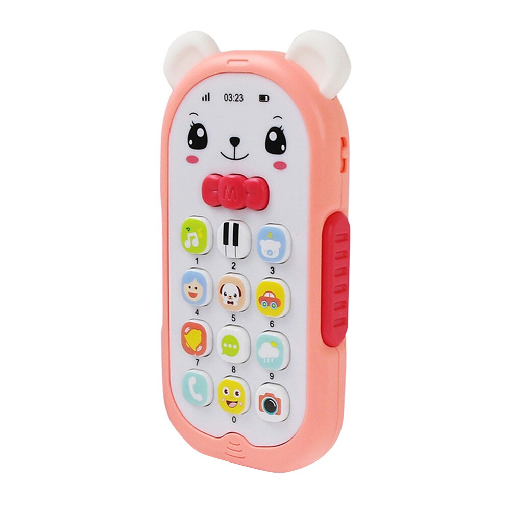 Baby Telefoon Speelgoed Mobiele Telefoon Vroege Educatief Leren Machine Kids Telefoon Muziek Geluid Machine Elektronische Baby Speelgoed