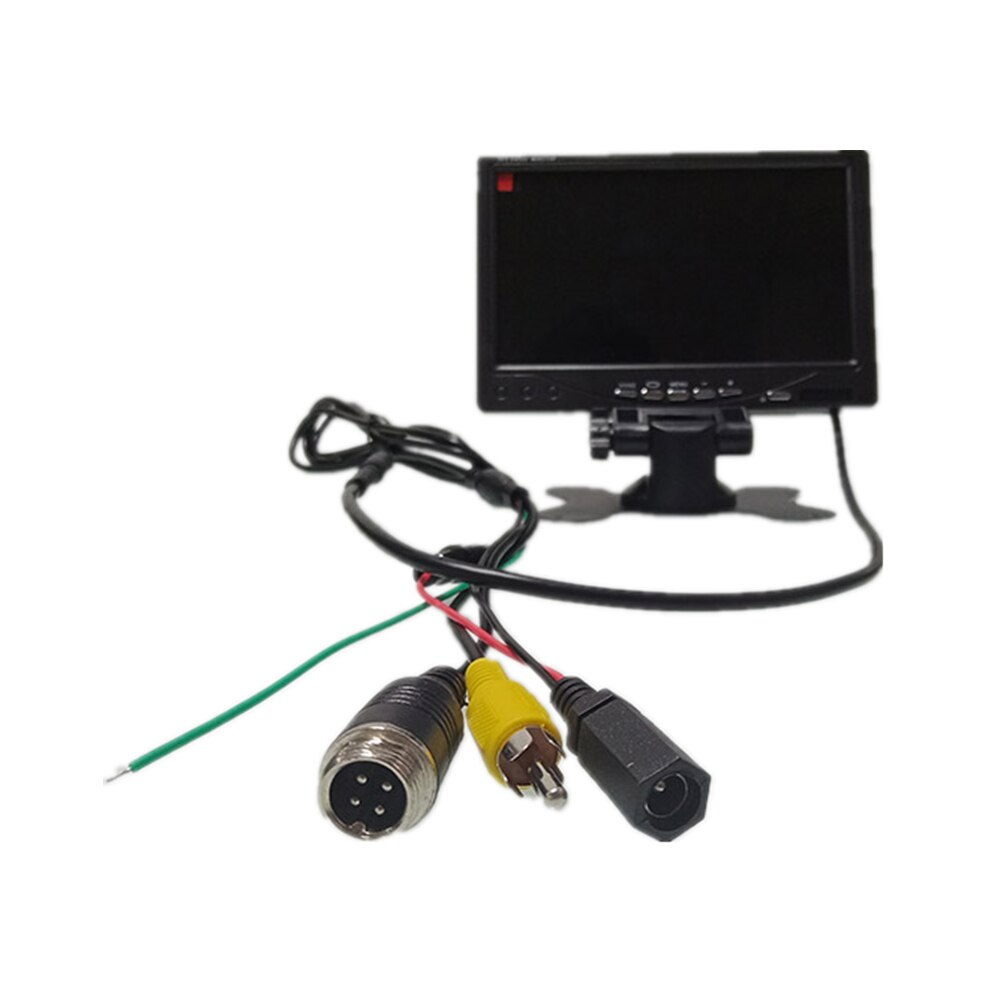 LCD 7 Inch Rearview Monitor For Bus Truck Heavy Duty Vehicle