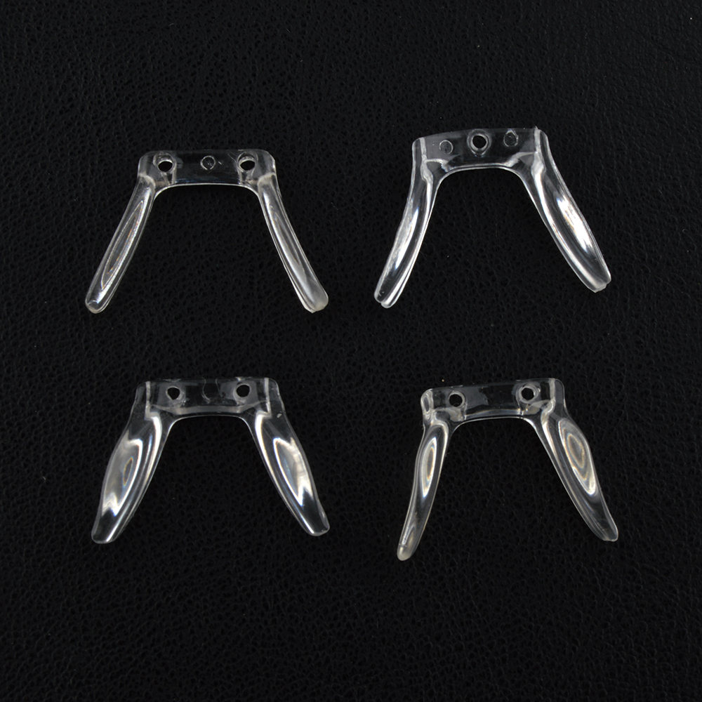 10pcs Bridge Conjoined PVC plastic Nose Pads eyeglasses eyewear nose pads 4models optipn