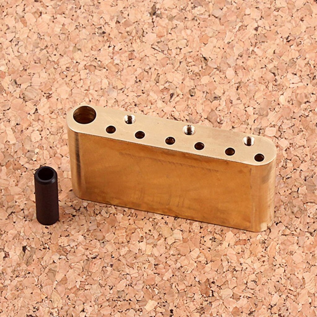 Electric Guitar Tremolos Bridge Block with Bar Kit Set Suitable for ST Guitar