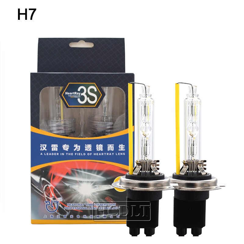 HCDLT Super Vision HeartRay 3S 4500K 5500K 6500K 35W Xenon H1 H7 H11 9005 9006 9012 HIR2 D2H Auto Car Headlight HID Bulb Lamp