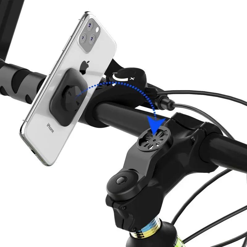 1/4 stk. opgraderet cykelcomputer bagsidelap til garmin cykel mobiltelefoncomputer gps speedometer monteringsbeslag