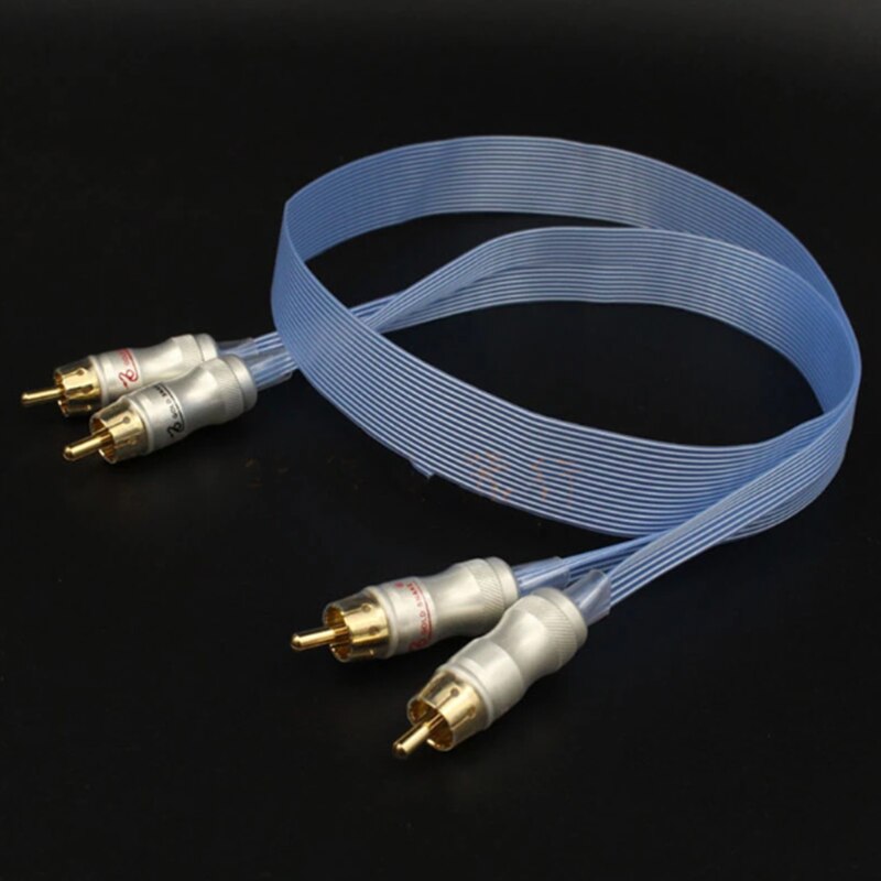 Hifi Nordost Verzilverd Kabel Blueheven King Snake Vergulde Rca Interconnect Kabel