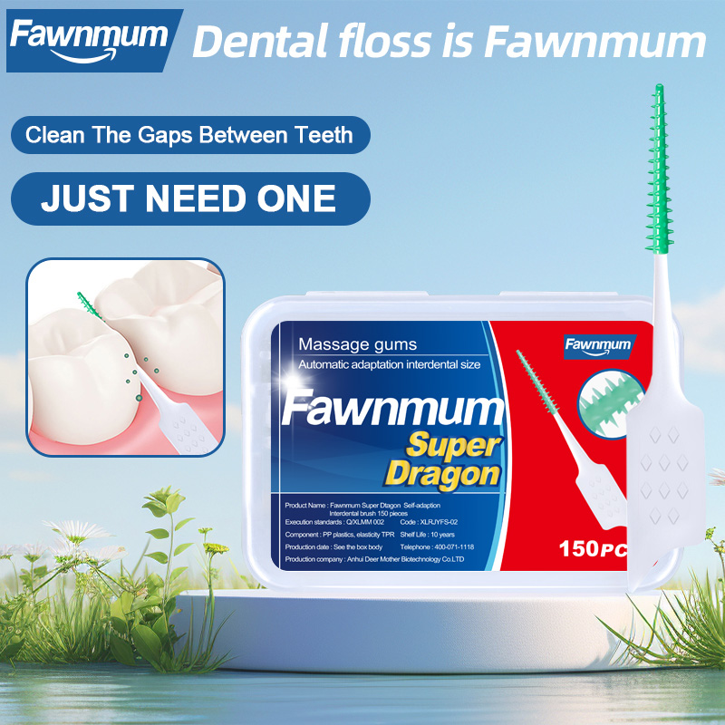 150 unids/caja de hilo Dental, cepillo Interdental de limpieza Dental, selección de hilo Dental, cuidado de higiene bucal, hilo Dental ultrafino