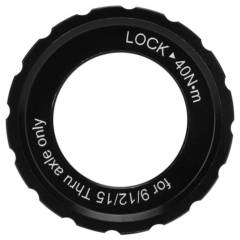 Bicycle Center Lock Adapter Disc Brake Hub Cover Center Lock Adapters Aluminum Alloy Hub Disc Lock Cover 9/12/15 MM Barrel Shaft