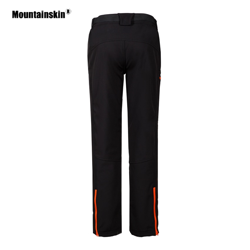 Mountainskin Women's Softshell Fleece Pants Winter Outdoor Hiking Trekking Camping Climbing Skiing Female Thermal Trousers VB096