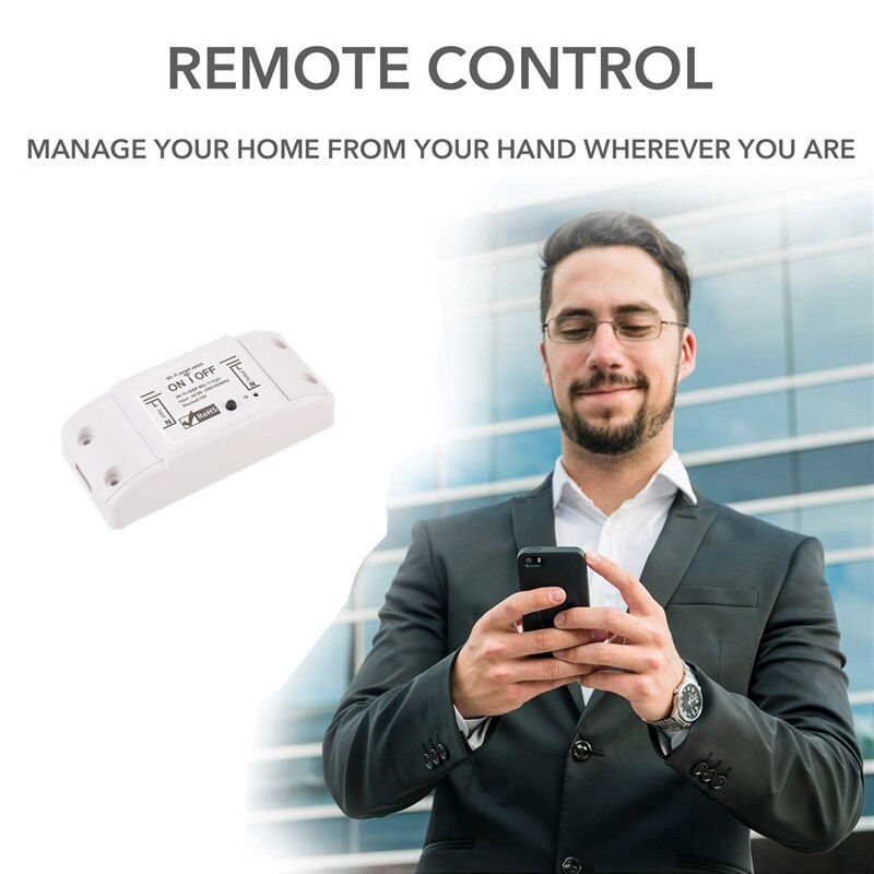 Smart Home House Wifi Wireless Remote Switch Breaker Domotic LED Light Controller Module Alexa Google Home Smartlife Tuya APP