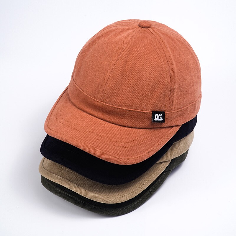 De ala corta tapa de Puerto hembra estilo retro marea Otoño e Invierno adecuado para el rostro de la versión coreana de La casual salvaje gorra de béisbol