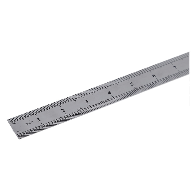Stainless Steel 60cm 23.6 Inch Measuring Long Straight Ruler