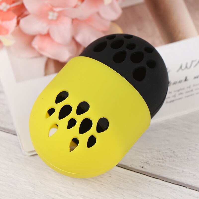 Esponja de maquillaje estante de exhibición cosmético licuadora funda de esponja soporte para esponjas de silicona suave polvo de secado de soplo soporte de huevo almohadilla de belleza