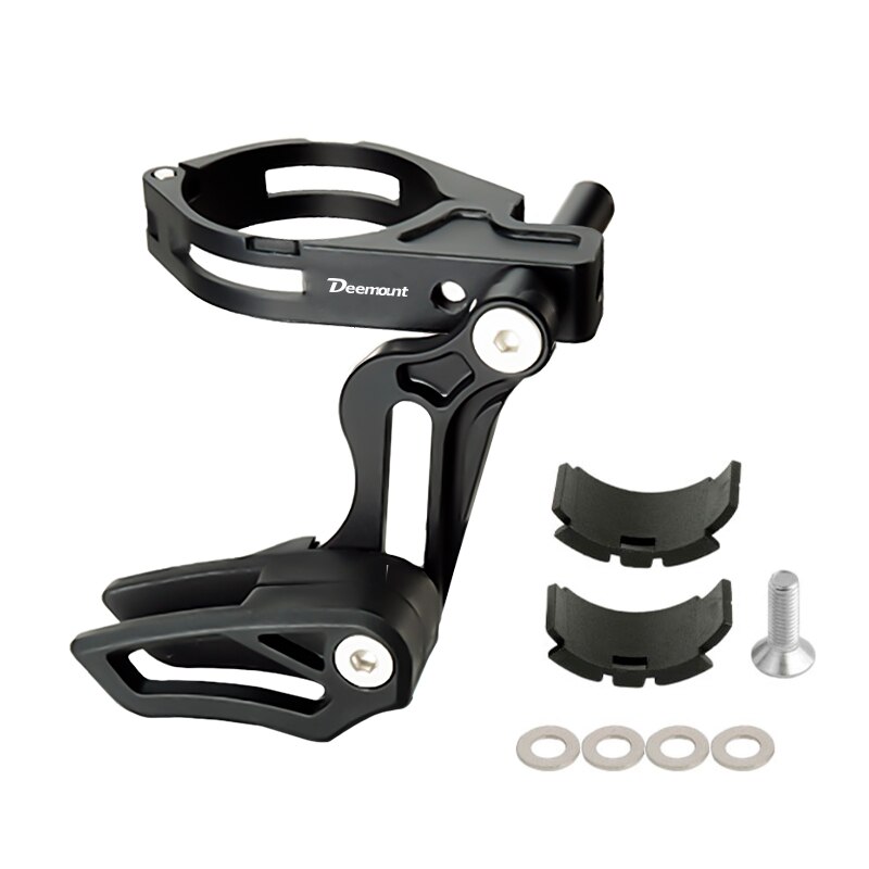 Aluminium Fiets Chain Guide Stabilizer 1X Kettingwiel Mtb Cycle Nylon Chain Holder Protector: CS-04 Z Black