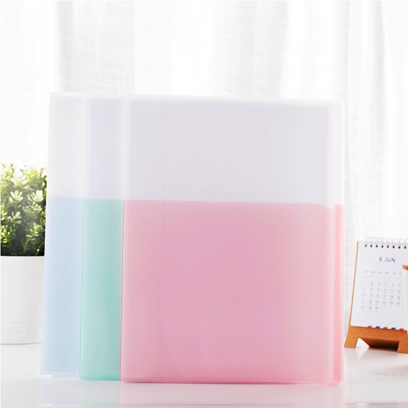 Deli 5075 Series Information Booklet A4 Multi-layer Insert Folders Folders Test Papers Stationery Student Office Transparent Bag