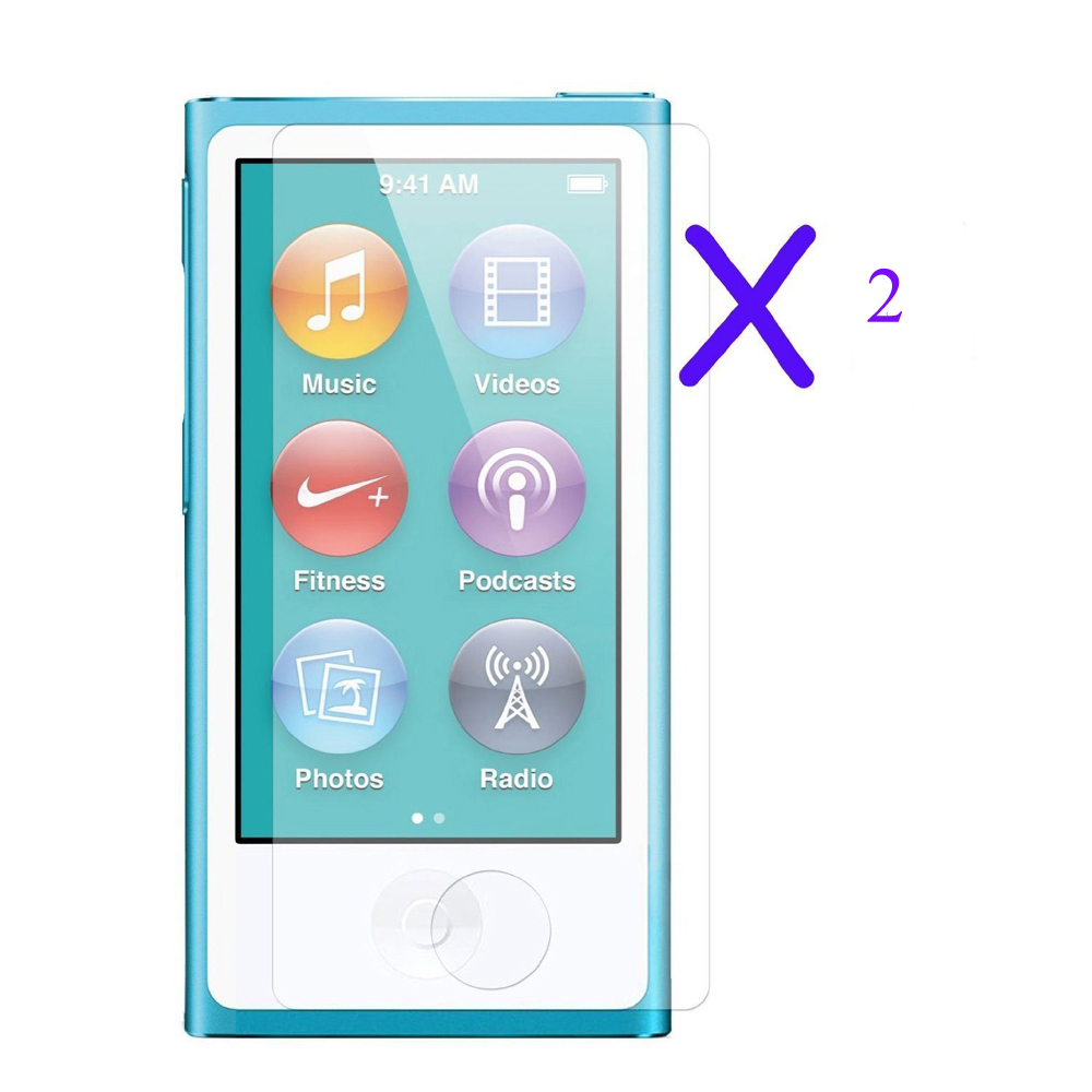 Klare, harte Kunststoffhülle für die Vorder- und Rückseite des Apple iPod Nano 7. 8. 8. Generation mit Filmen