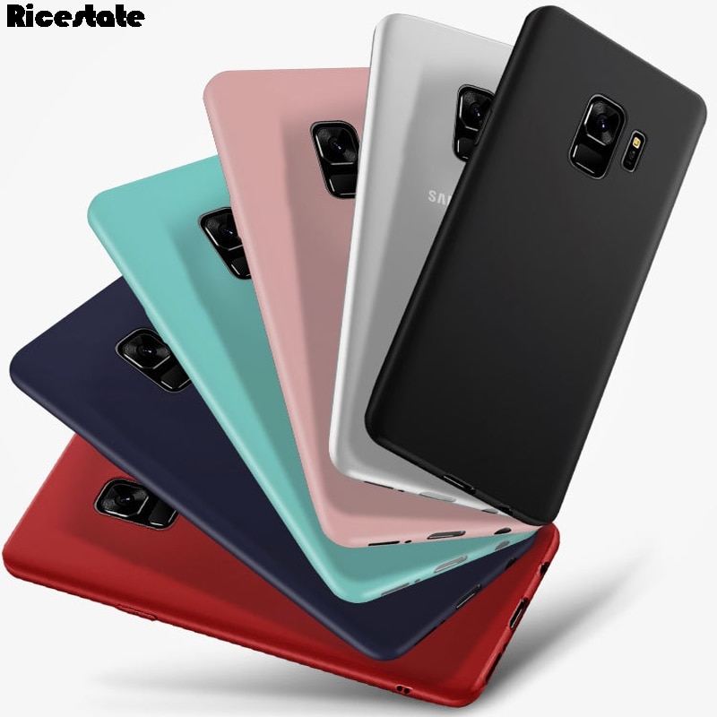 Fundas Für Samsung Galaxy A6 Fall Weiche Silikon TPU Matte Abdeckung Für Samsung A6 Plus A6 + A6 + telefon Fall