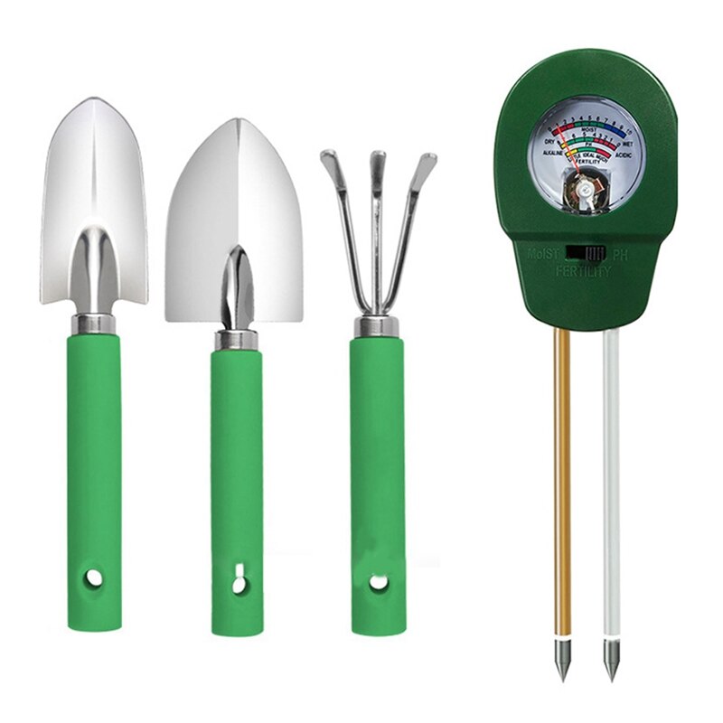 Soil Tester Plants Moisture Meter Used To Test Soil's Fertility/Moisture/PH,For Gardens,Potted Plants With Garden Tools: Default Title