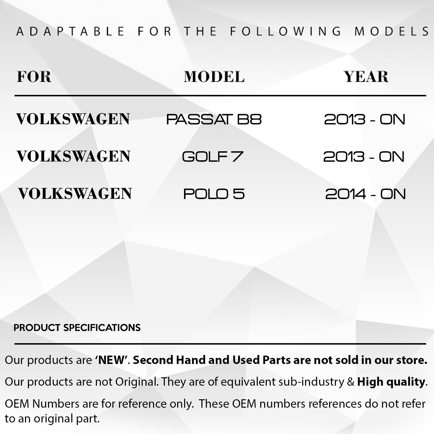 Piezas de cortina de parasol para techo solar, para Volkswagen Passat B8