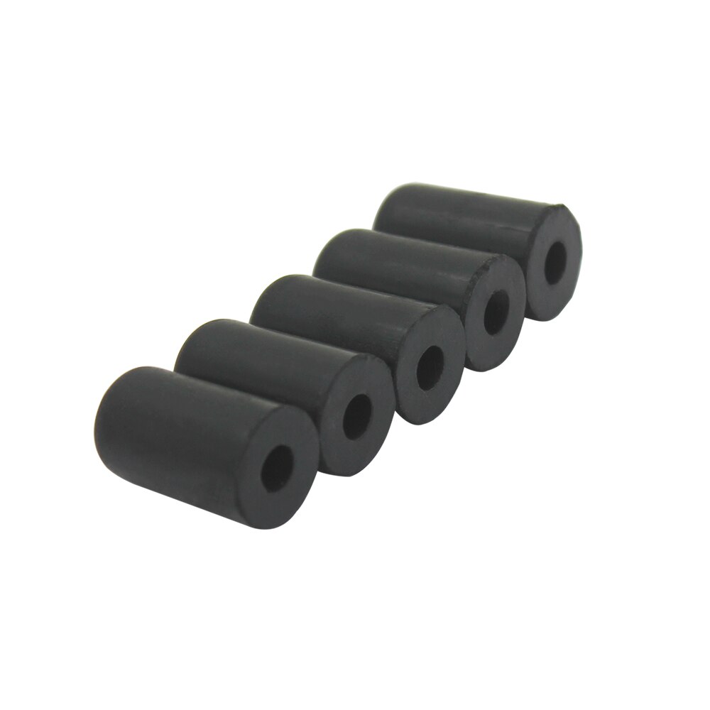 5pcs Cello Endpin Rubber Tip Cap Protector Rubber Non-Slip Mat for Cello Strings Instrument Part Replacement Rubber Material
