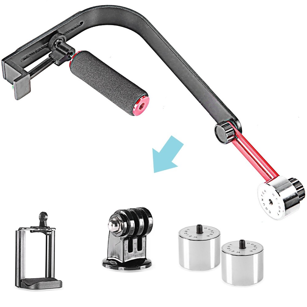 Steady Video Action Stabilizer System ForSmall SLRs/Cameras&amp;Camcorders/Phones