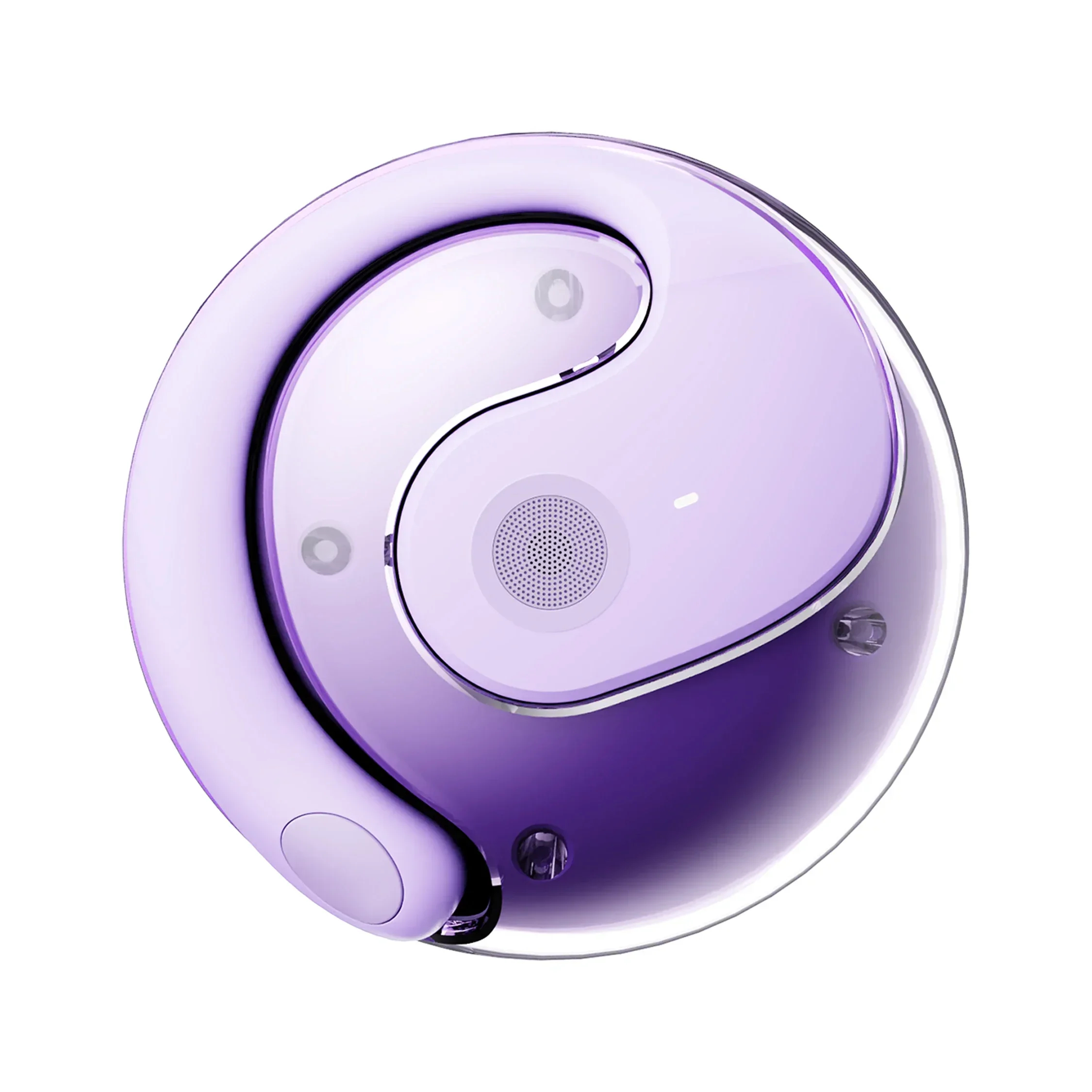 Cuffie wireless OWS Comodo gancio per l'orecchio Auricolari touch control con microfono Auricolare Bluetooth wireless per giochi di auricolari per telefono: Blu