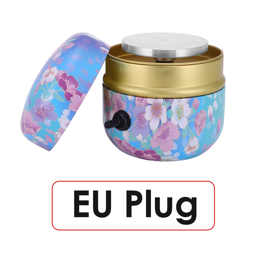 Mini Electric Pottery Wheel Ceramic Machine 2000RPM Adjustable Speed Pottery Wheel With Tray for Kids Adults DIY Art Clay Tools: EU Plug Purple