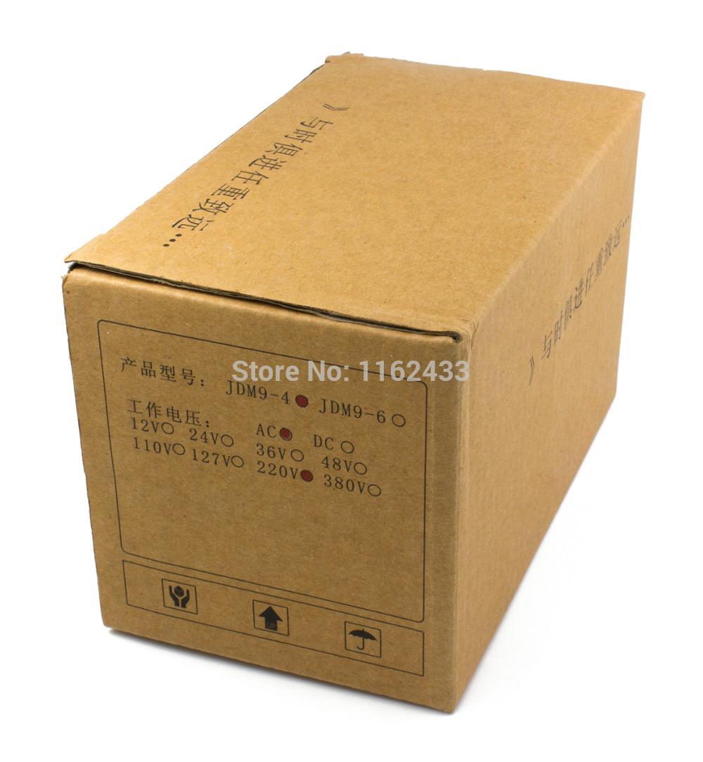 JDM9-4 compter le relais de comptage de compteur numérique ca 220V 110V cc 24V 12V AC 380V