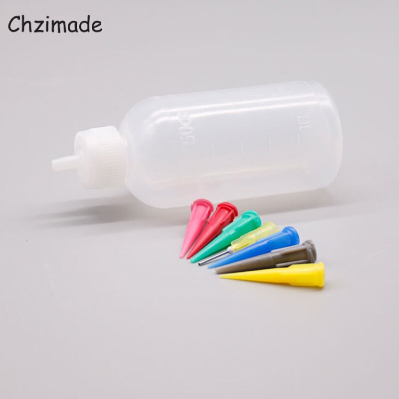 Chzimade 50Ml Keramische Aardewerk Klei Flessen Set Gereedschap Diy Schilderen Art Squeeze Polymeer Klei Fles Handgemaakte Accessoires