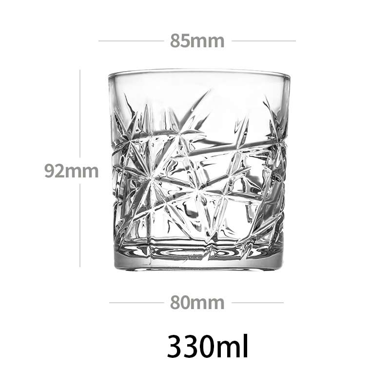 340ml blyfri krystal whiskyglas gennemsigtig hjem bar øl vinglas bryllupsfest brandy vodka kop drinkware copos de vidr: Drøm