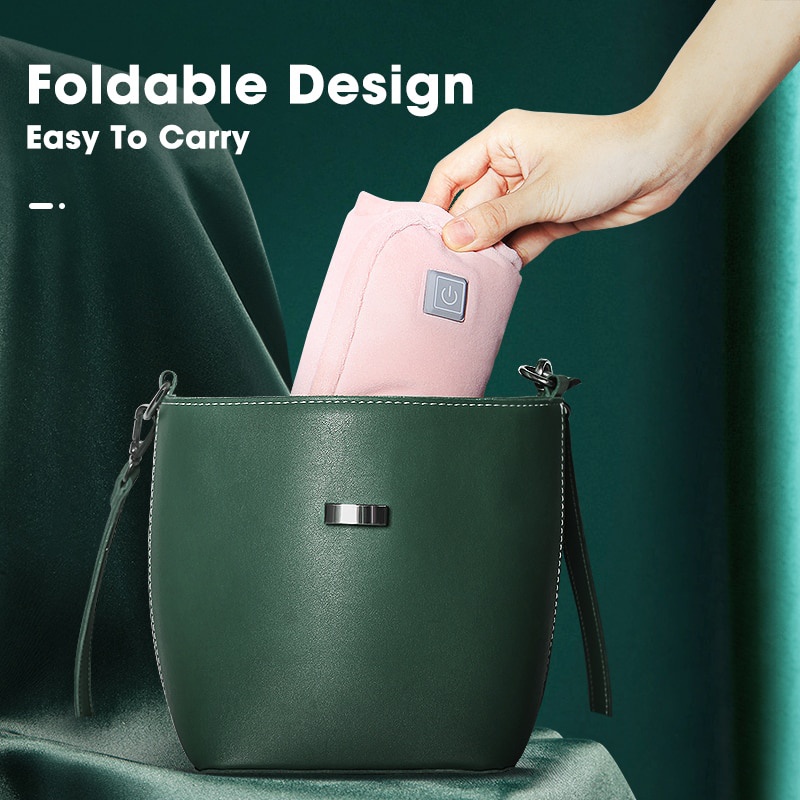 USB Charging Electric Hand warmer Rechargeable Warming Hand Pillow Electric Heating Belly Warming Graphene Warmer