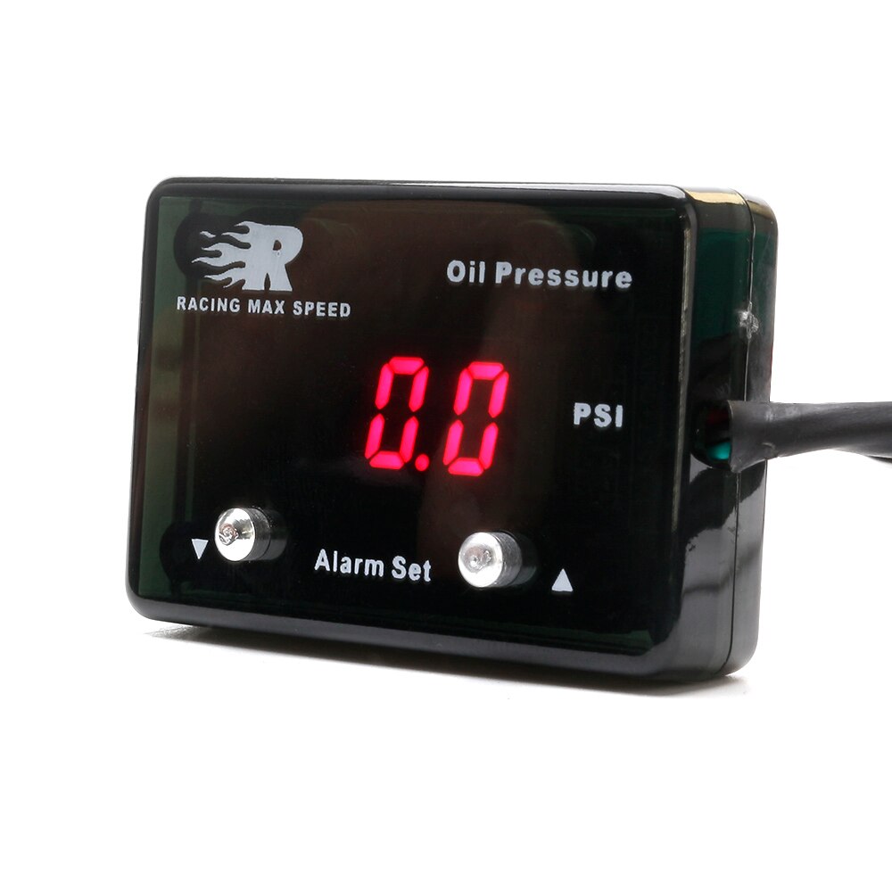 Auto Öl Manometer 0 ~ 8 Bar Auto Digitale Diesel- Universal- rot 12V Öl Presse Meter für Benzin Turbo Hilux Ranger YC101295