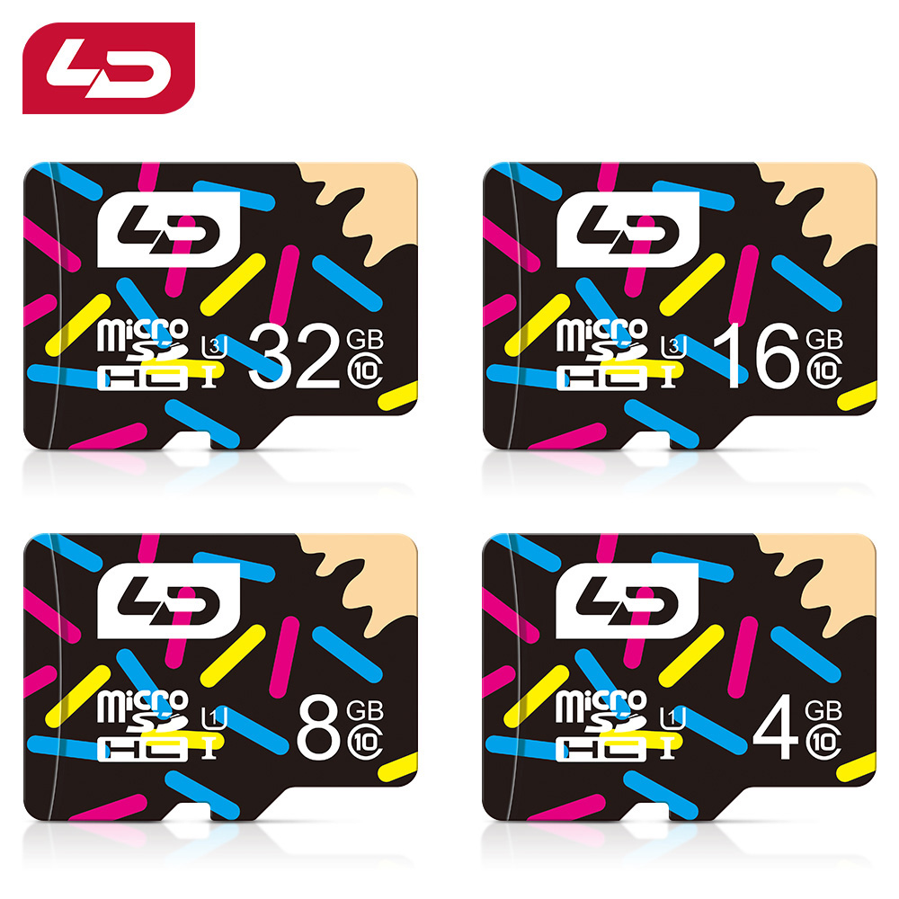 High-Speed Memory TF Card Micro SD Card 16GB 32GB, 64GB, 128GB Suitable for Tablets, Cameras, Phones, Laptops, Car Audio Systems