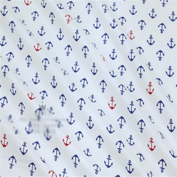 Décoration de literie pour bébé garçon, bateau de plaisance, oreillers à coudre, Patchwork à faire soi-même, tissu 100% coton en sergé 50x50cm: No.6 / 100x160cm 1pc