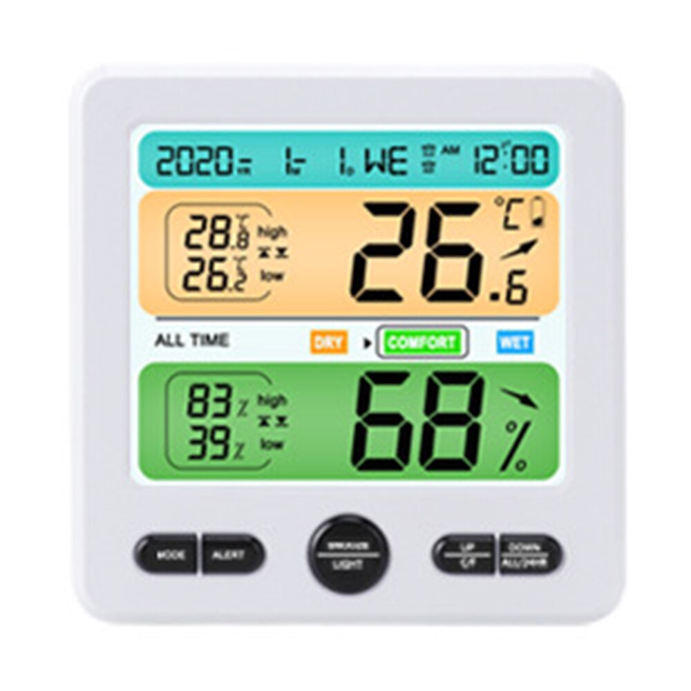 Digitale Meter Thermometer Mini Embedded Digitale Thermometer Draagbare Voor Koelkasten