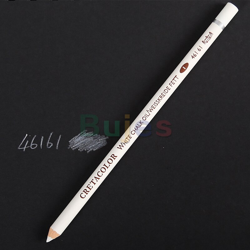 Cretacolor-lápiz de tiza blanca de alto brillo, suministros de arte, Original