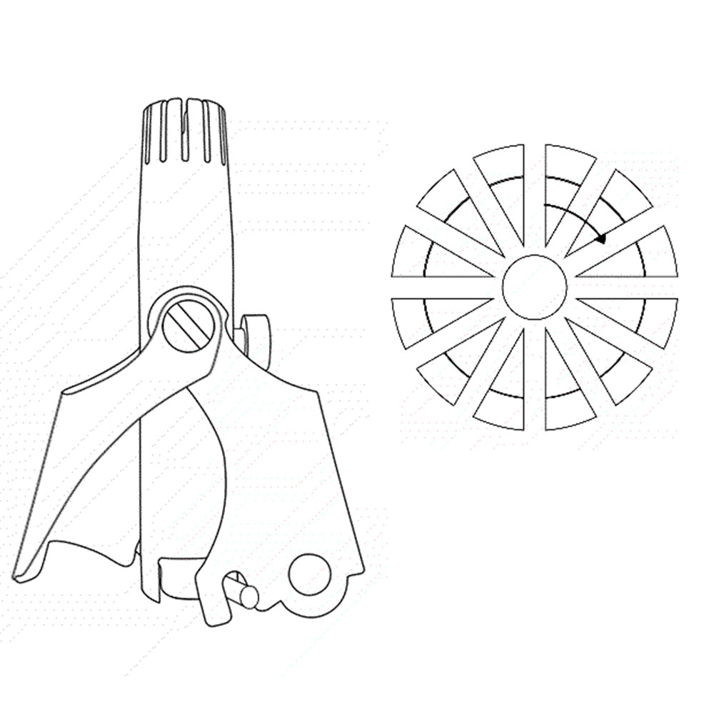 Safe Super Touch Stainless Steel Nose Hair Trimmer Removal Clipper Manual nose hair trimmers