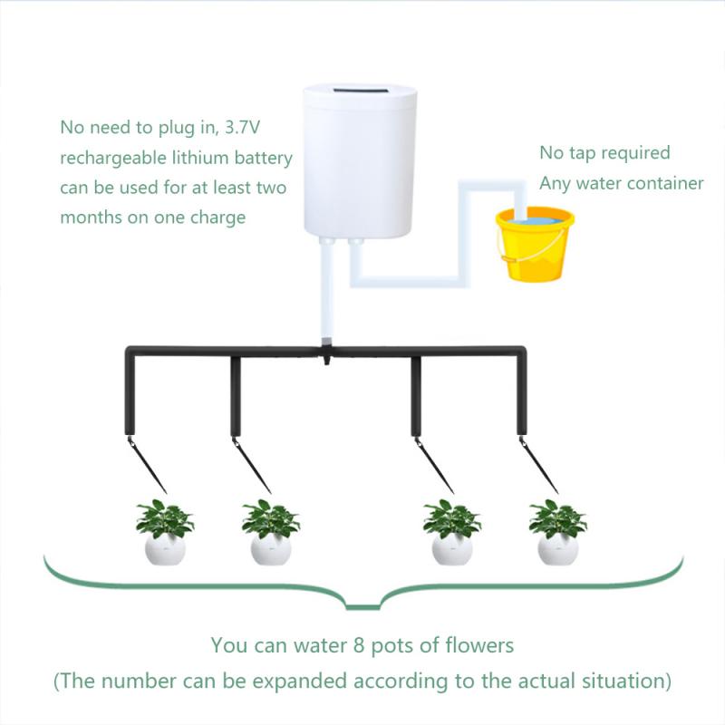 Automatic Mini Home Balcony Office Drip Irrigation Irrigation Kit System Sprinkler Watering Machine With Intelligent Controller