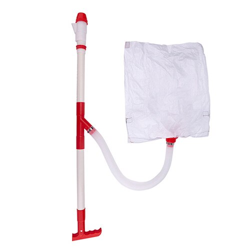 1pc Manual Fertilizer Spreader Tool With Bag Manual Dressing Home Single Tube Agricultural Vegetable Tree Top Garden Supplies: b