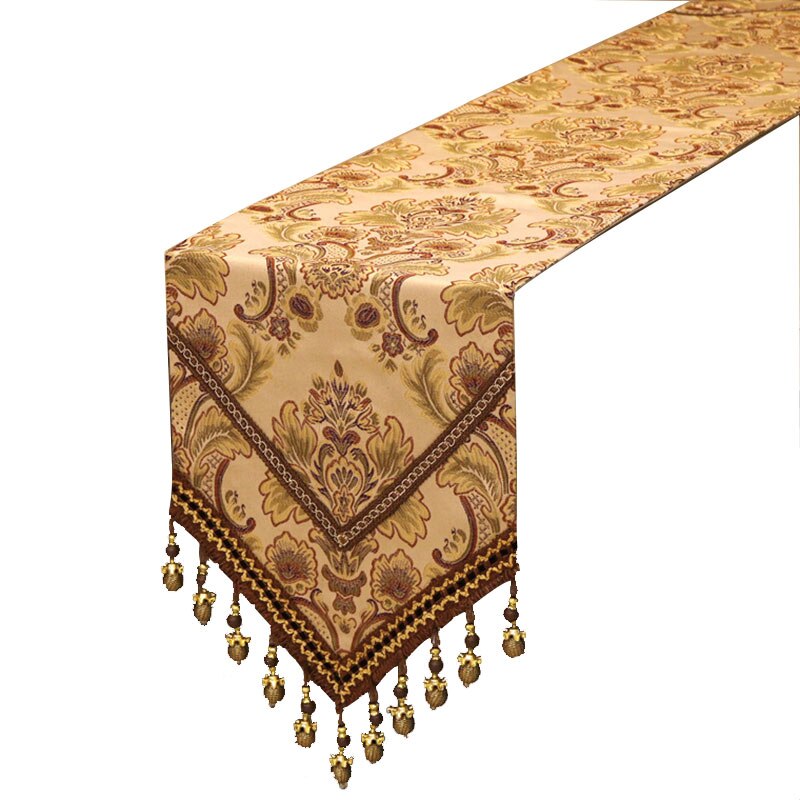 Europese Stijl Retro Tafel Vlag Eettafel Doek Kwastje Prachtige Salontafel Tafelkleed Hof Decoratie Doek Kunst
